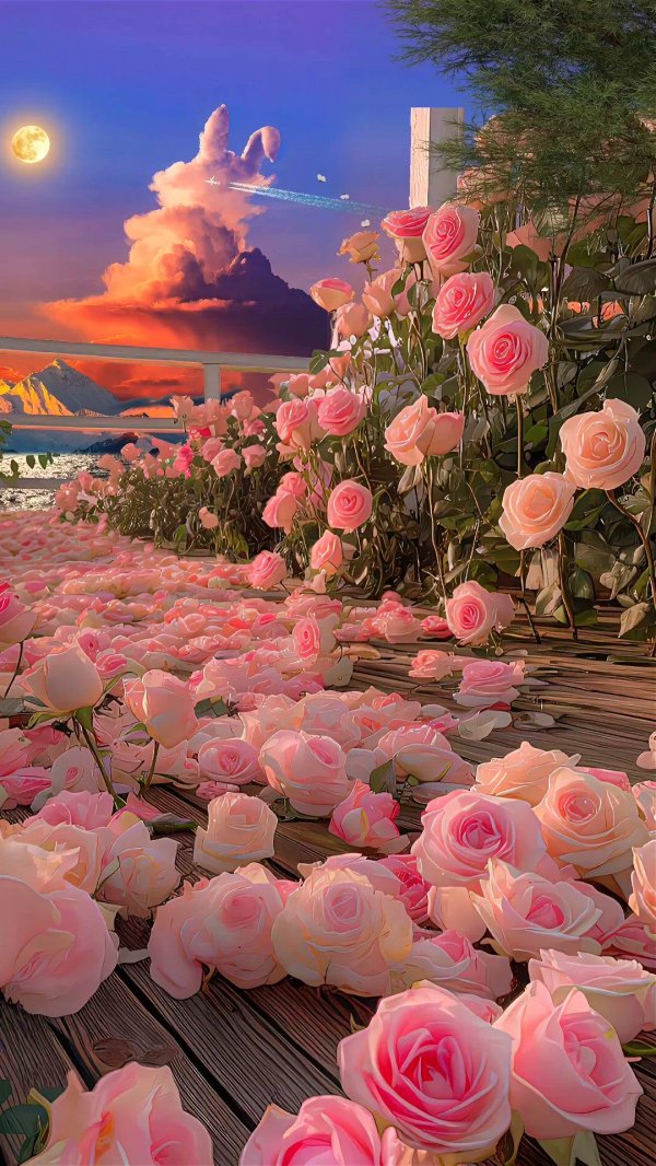 цветочные фоны