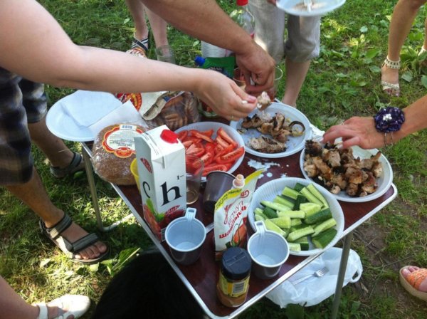 пикник с шашлыком