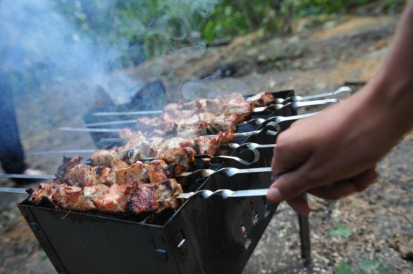 жарим шашлык
