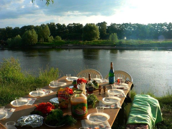 романтик на природе