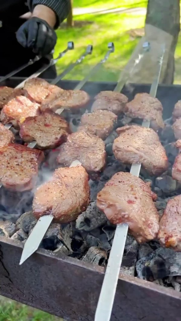 вкусный шашлык