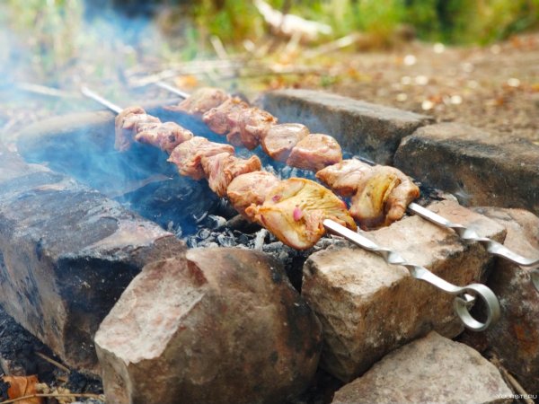жарим шашлык