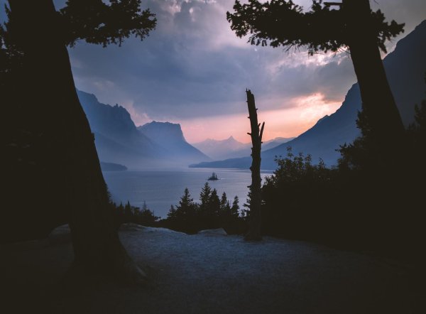 озеро сент мэри монтана