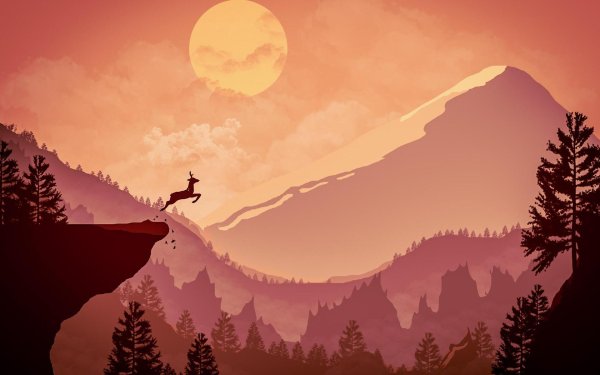 пейзажи с горами