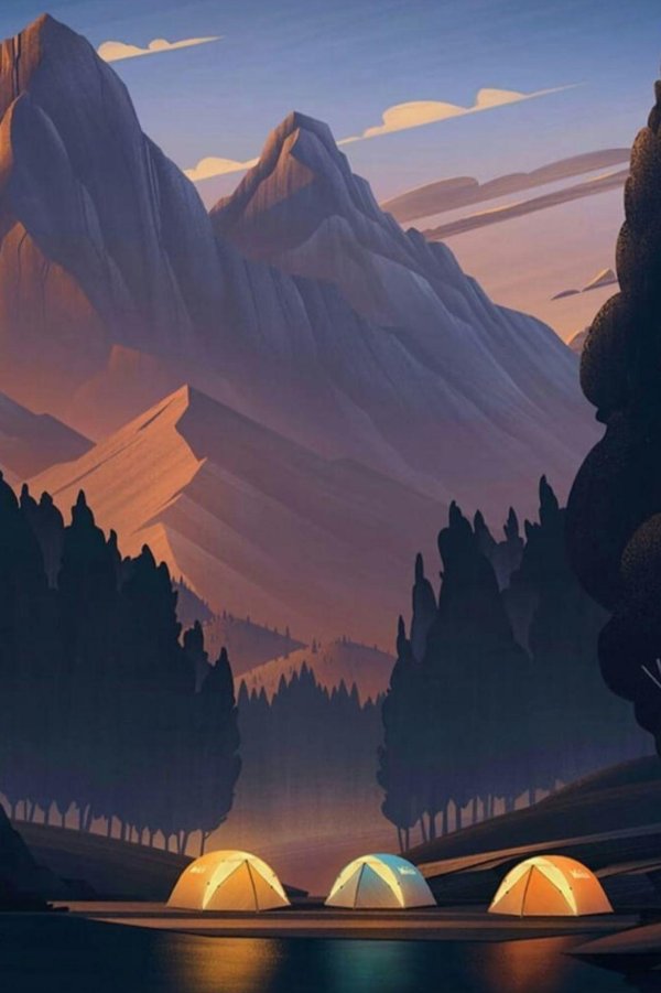 стилизованные пейзажи