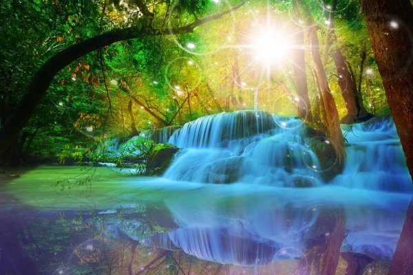 красивые водопады