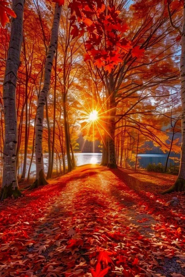 красивый осенний лес