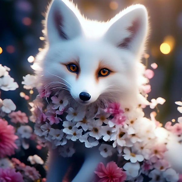 белые лисички