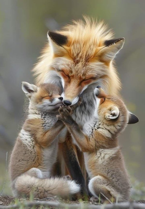 объятия животных