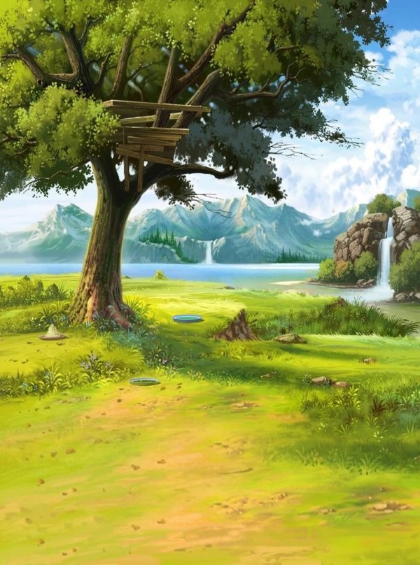 эльфийские деревья мелорн