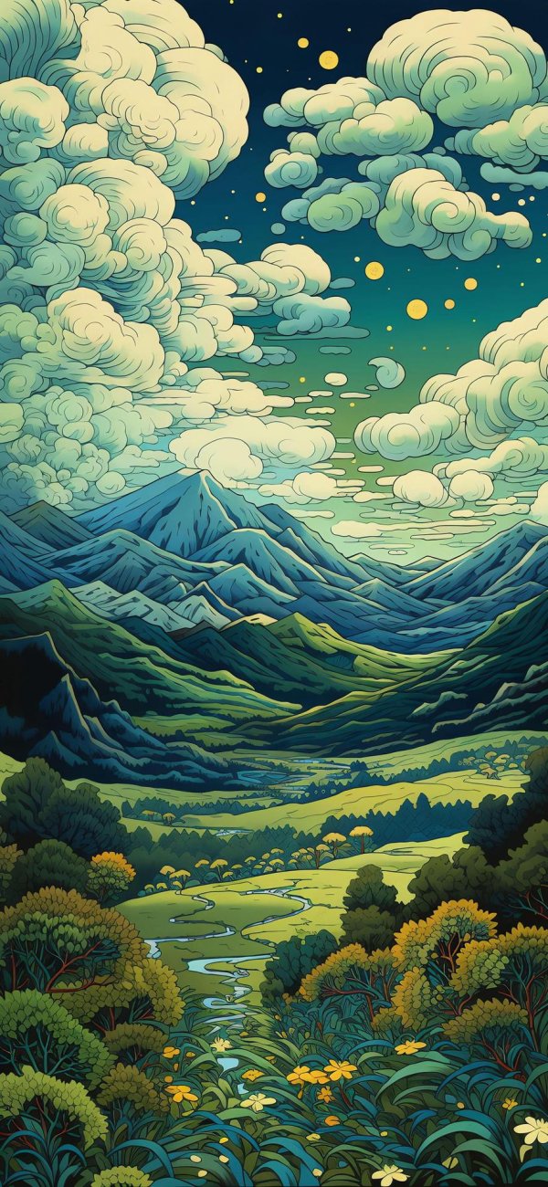 живописные пейзажи