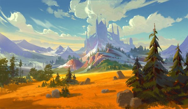 арты пейзажи