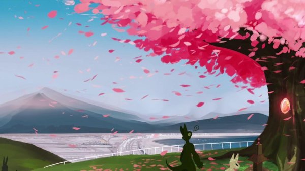 дерево сакуры геншин