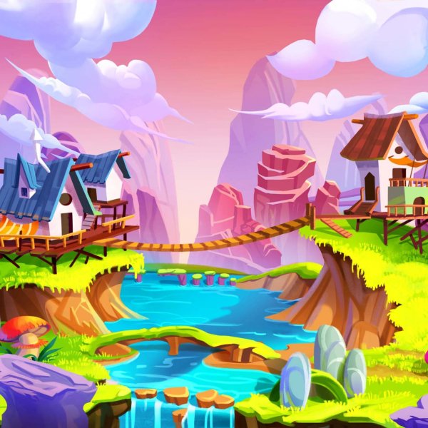 мультяшные фоны