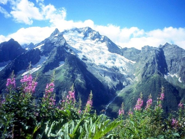 домбай горная территория