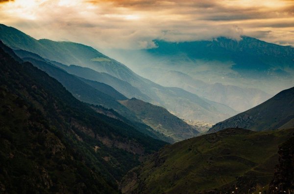 горы осетии эстетика