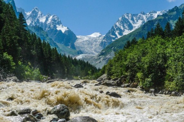 северная осетия дигория  водопад три сестры