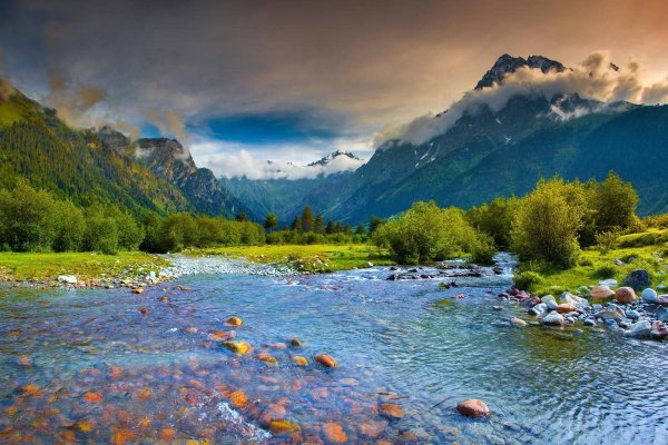 река теберда карачаево черкесия