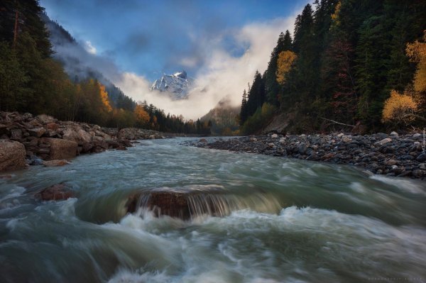река теберда карачаево черкесия