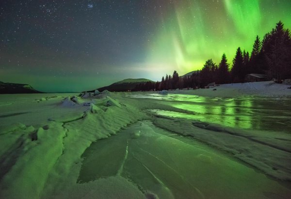 aurora borealis северное сияние