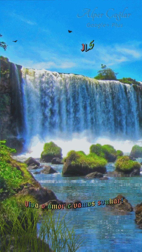 красивые водопады гифы