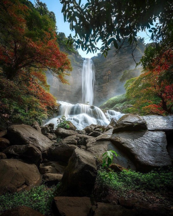 красивые пейзажи с водопадами