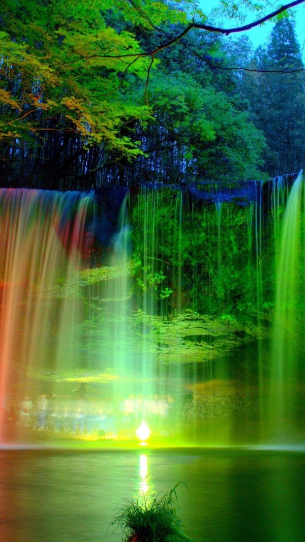 красивые водопады