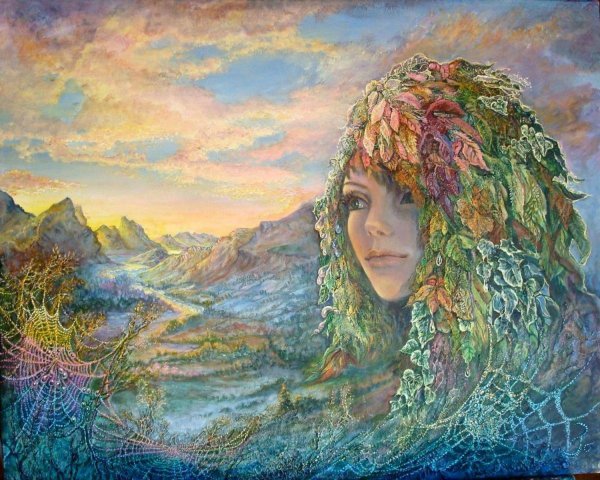 картины художницы жозефины уолл