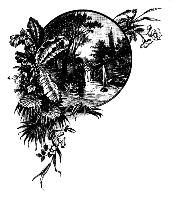 пейзаж для выжигания