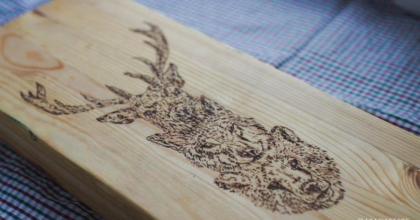 выжигание на дереве