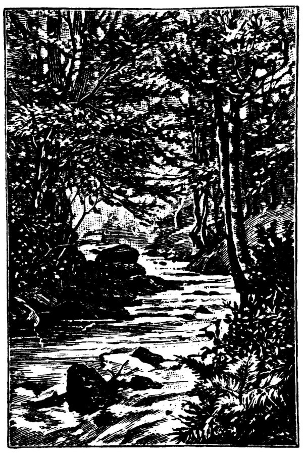 пейзаж гравюра