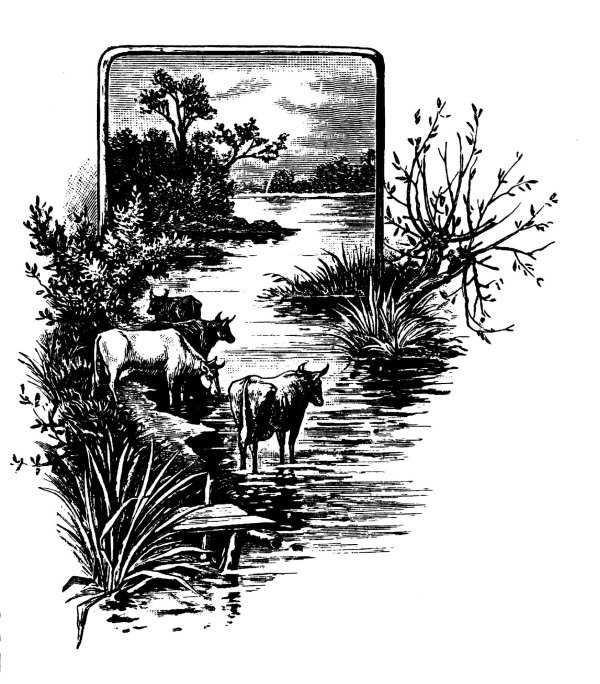 пейзаж для выжигания