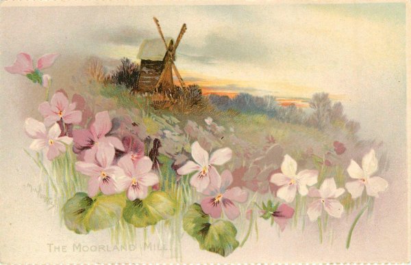 открытка винтажная