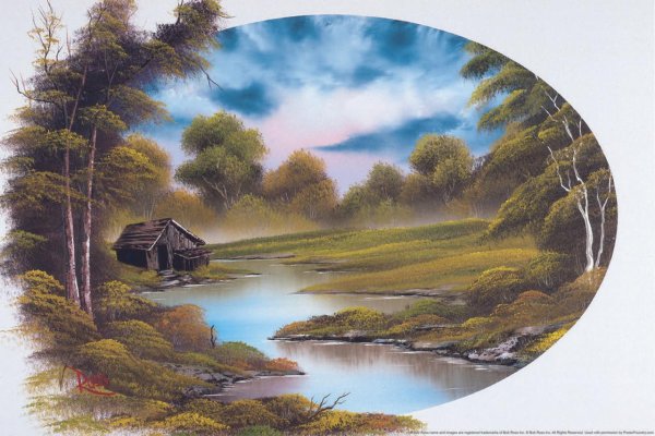 художник пейзажист боб росс