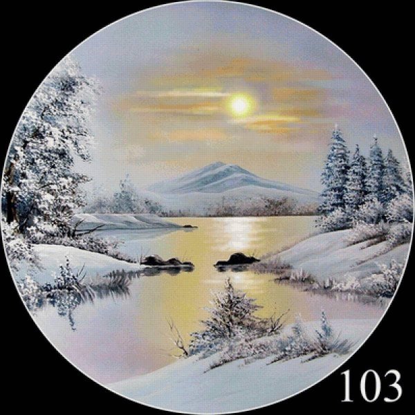 зима в круге