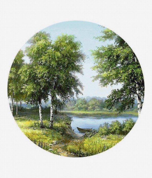 пейзажи с березами