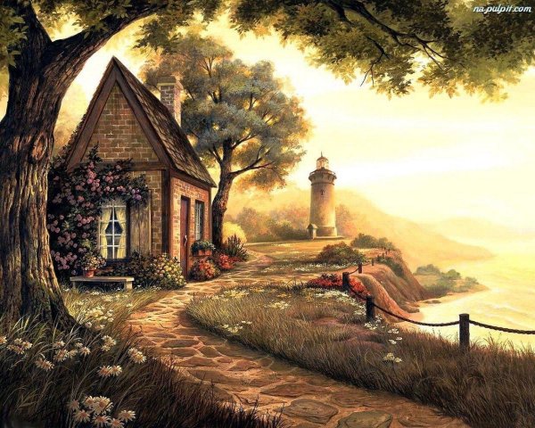 Для декупажа природа