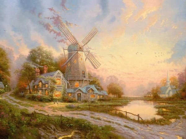 голландские пейзажи