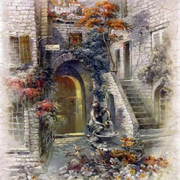 итальянские дворики