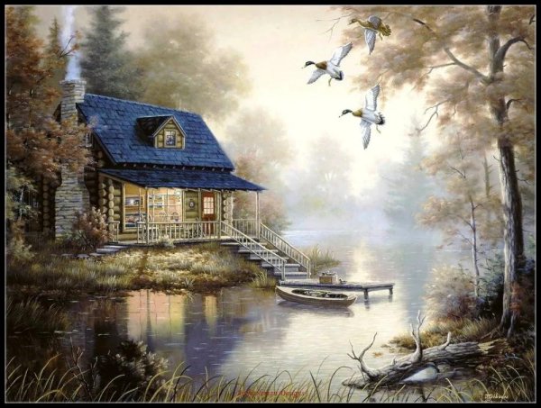 даррелл буш дом у озера