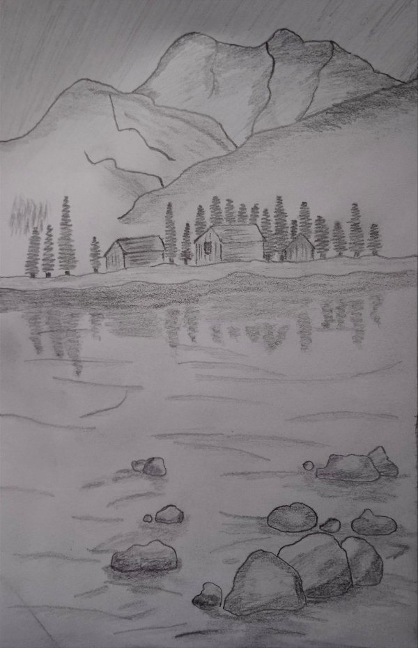 природа для срисовки