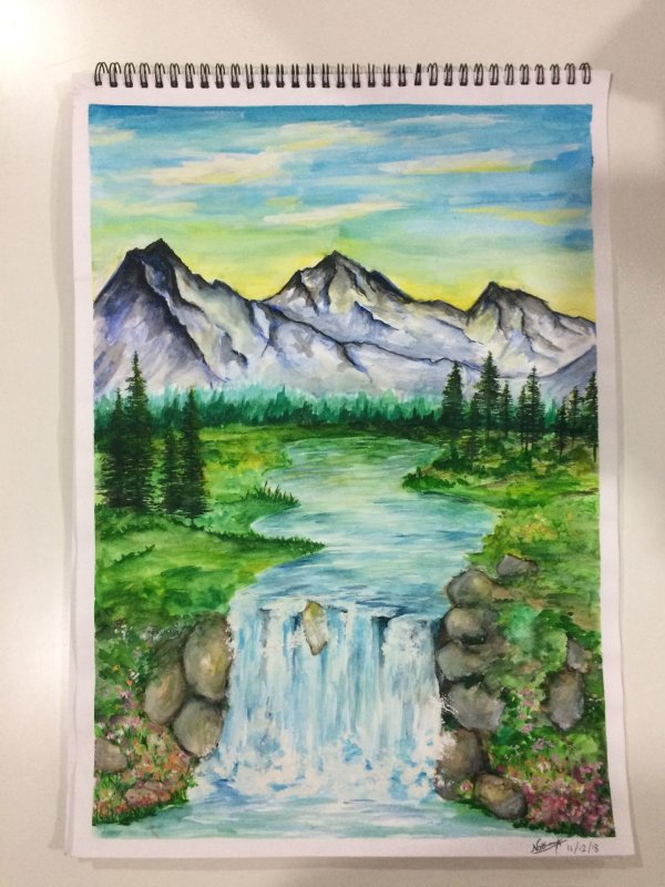 природа для срисовки