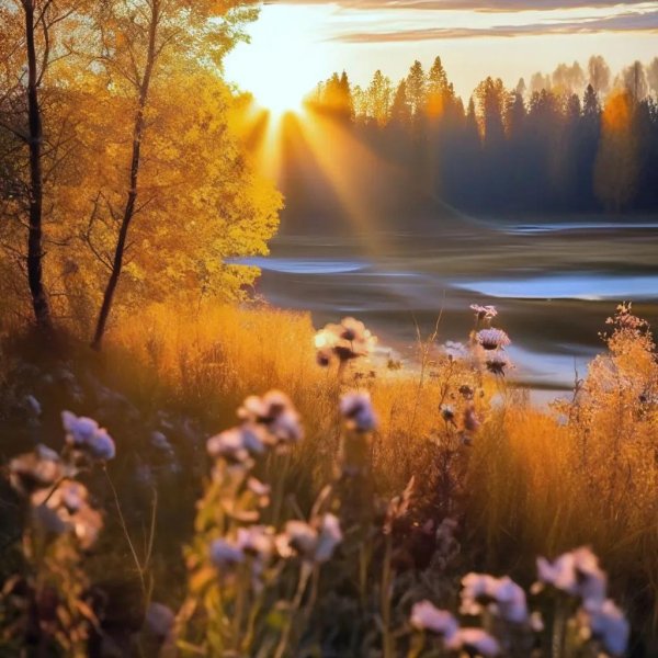 вечер осенний