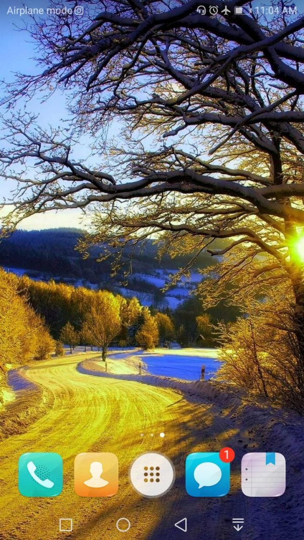 природа зима