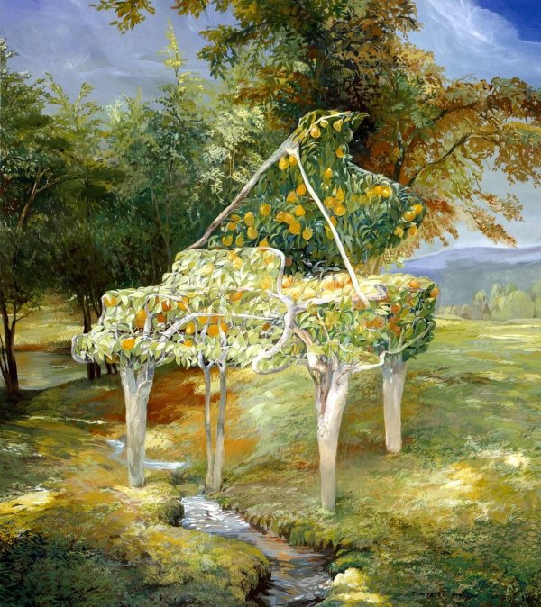 необычная картина