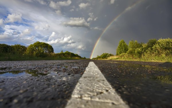 красивая радуга