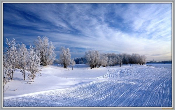 зимние пейзажи россии