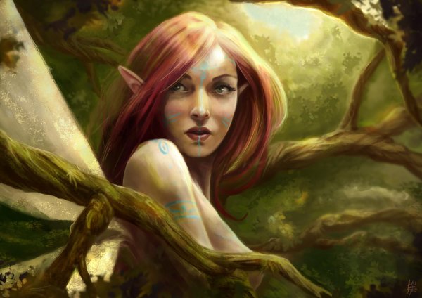 ведьмак дриада моренн