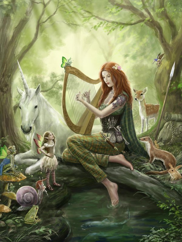 эльфийская арфа