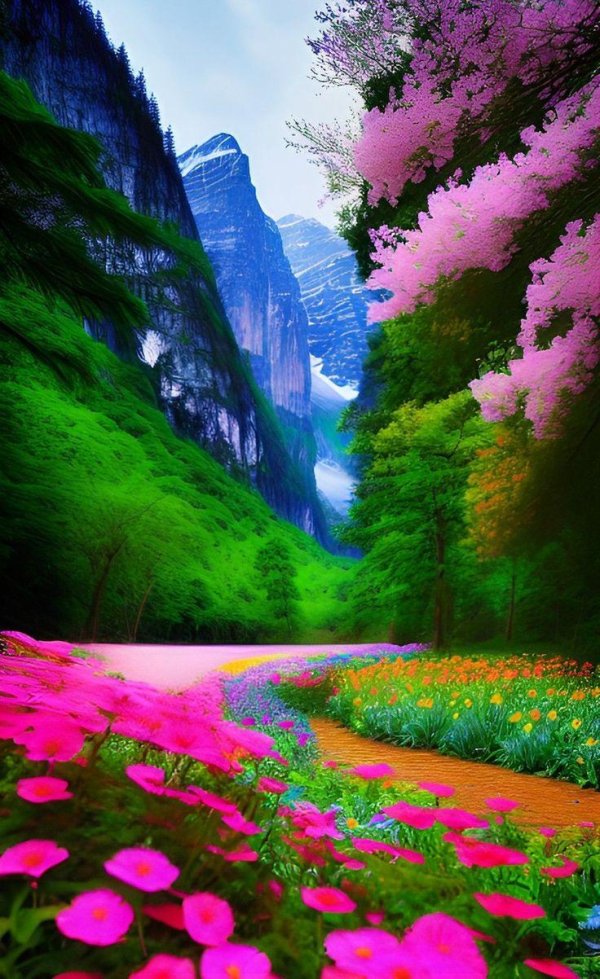 живописные пейзажи